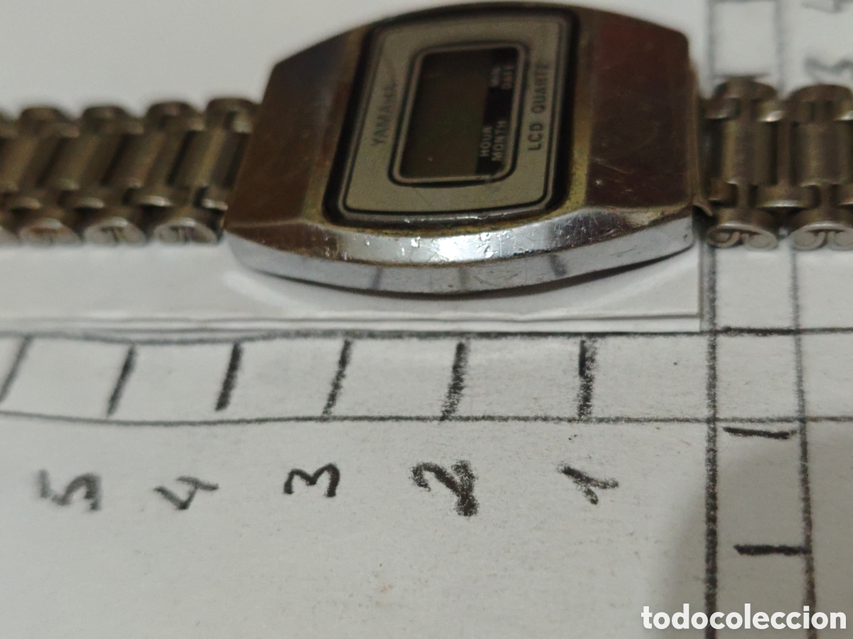 Vintage: Antiguo Reloj Digital Yamaha. - Foto 3