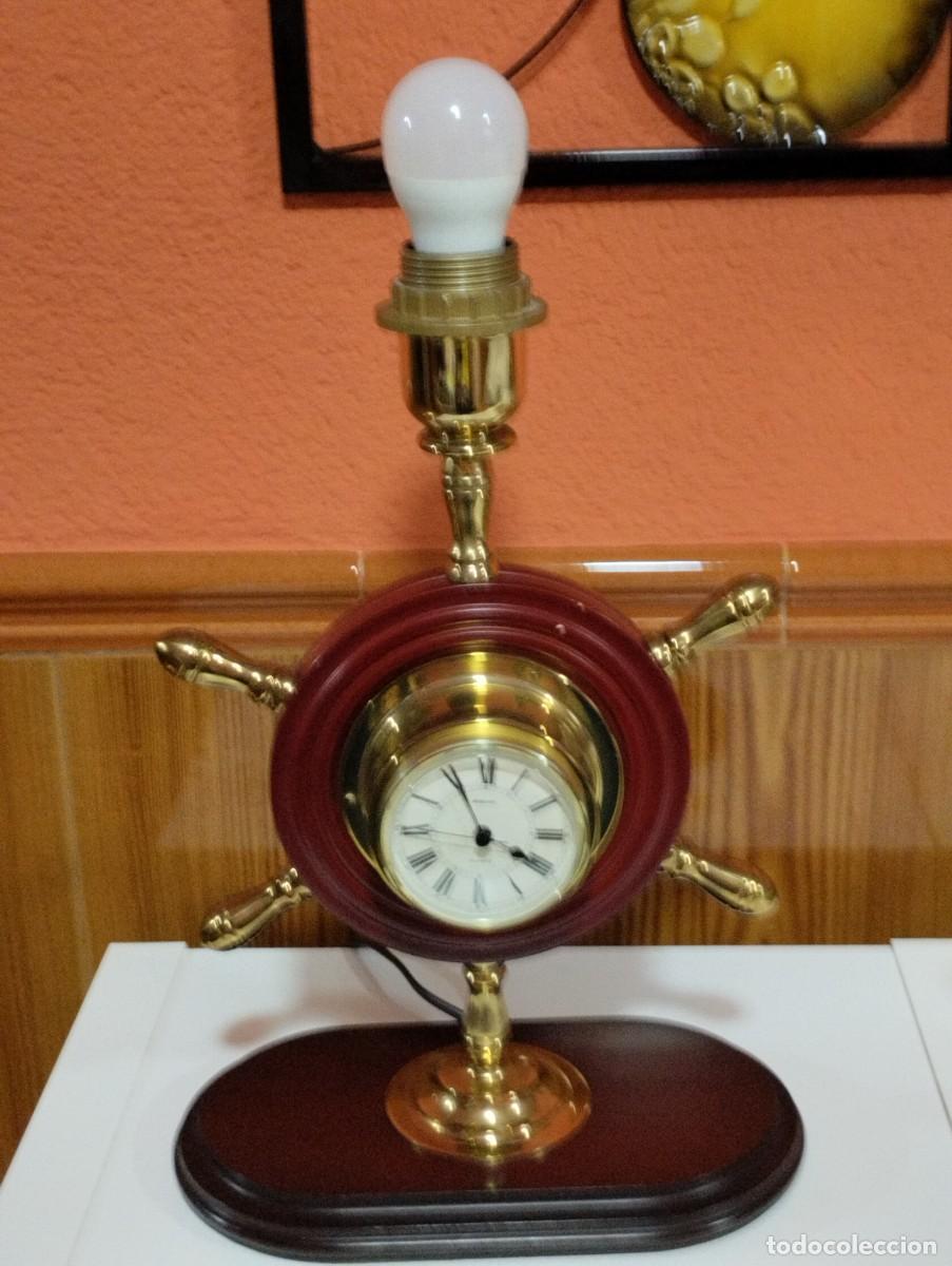 Vintage: RELOJ LAMPARA EN FORMA DE TIMON MARCA STAIGER - Foto 1