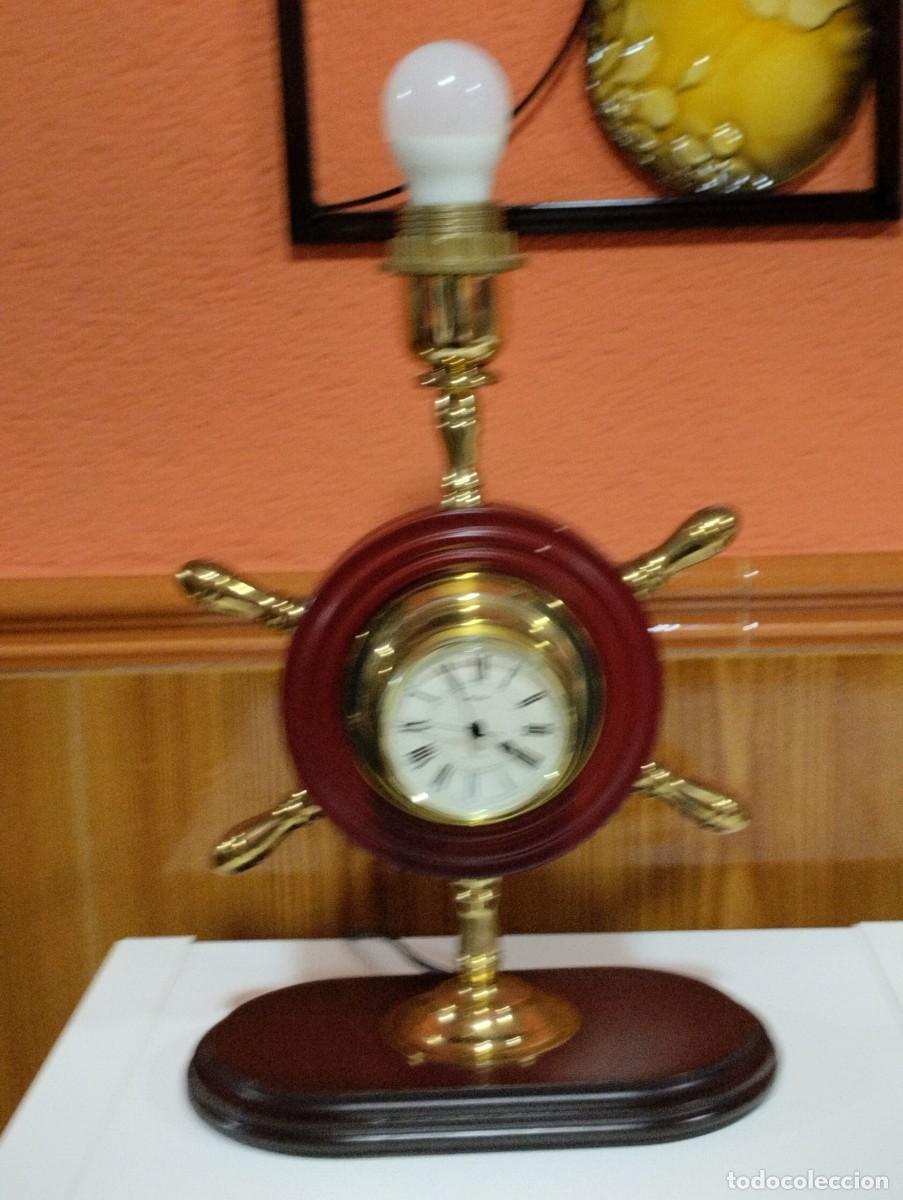 Vintage: RELOJ LAMPARA EN FORMA DE TIMON MARCA STAIGER - Foto 2