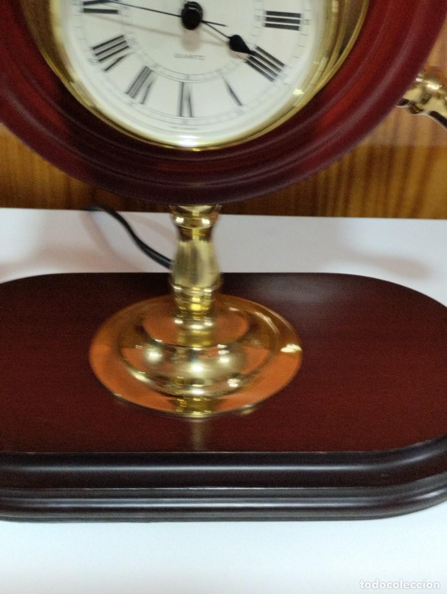 Vintage: RELOJ LAMPARA EN FORMA DE TIMON MARCA STAIGER - Foto 4