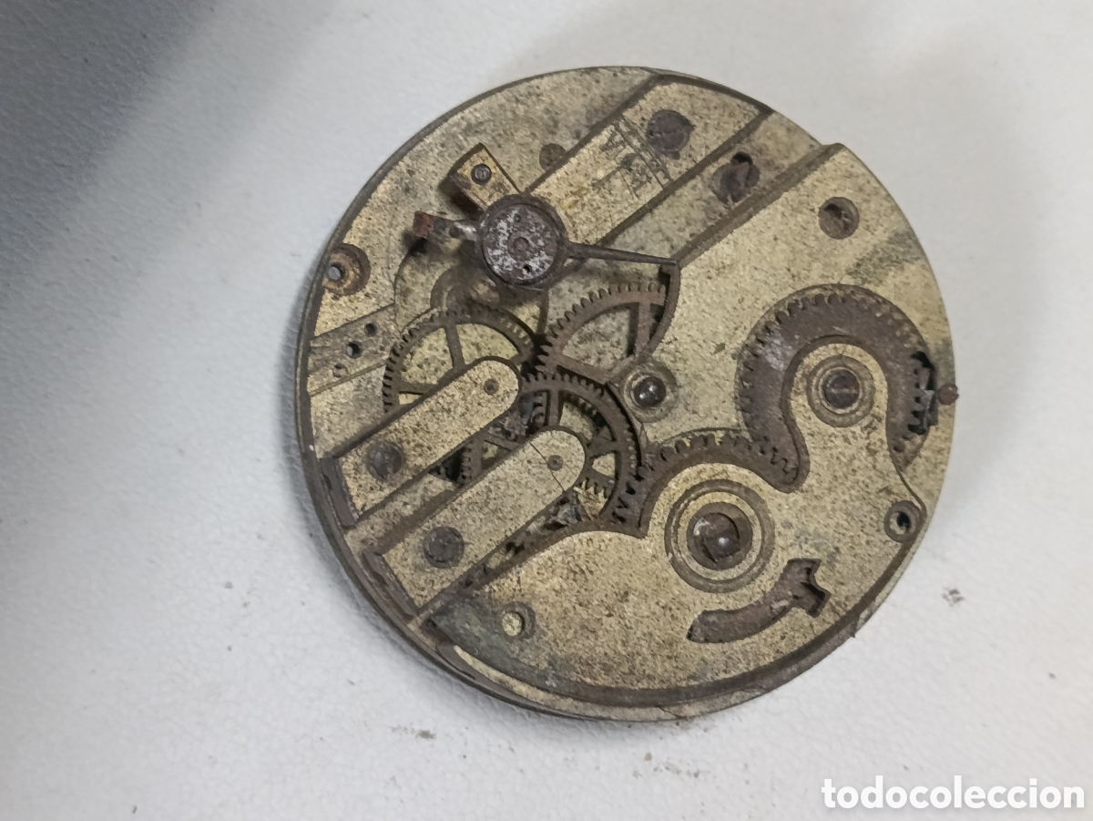 Vintage: Movimiento y esfera reloj de bolsillo - Foto 2