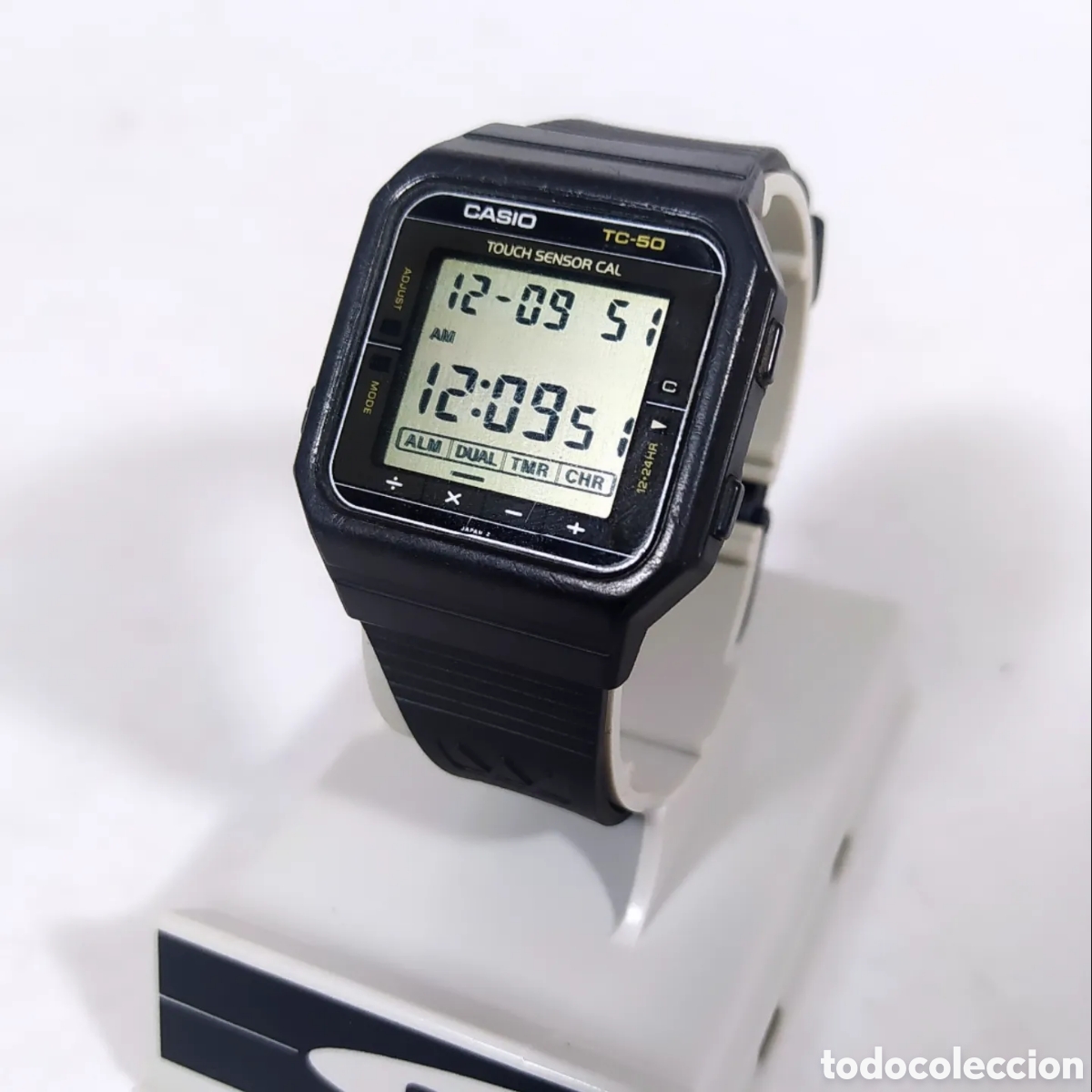 Vintage: Reloj Casio TC-50 Touch Sensor Calculadora Modulo 120 - Foto 2