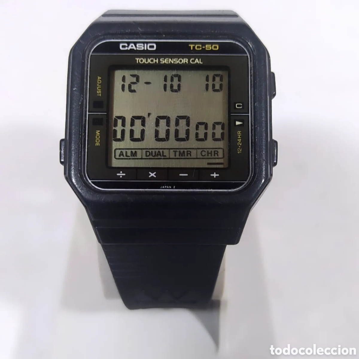 Vintage: Reloj Casio TC-50 Touch Sensor Calculadora Modulo 120 - Foto 8