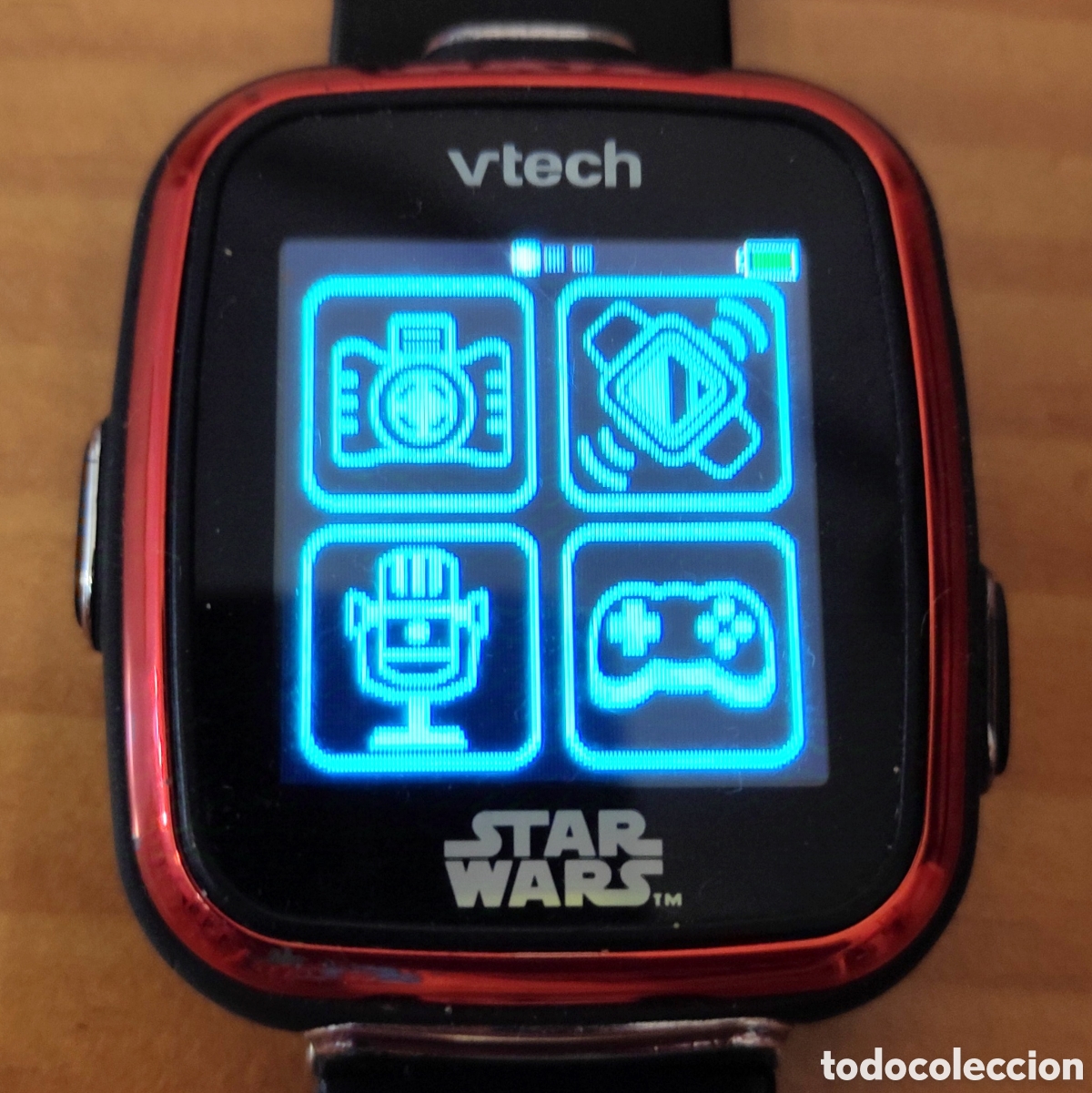 Vintage: Reloj Star Wars con juegos de Vtech - Foto 4