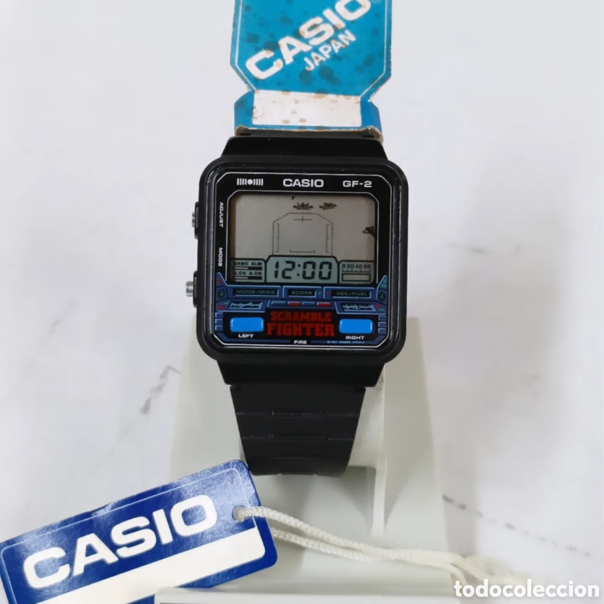 Vintage: Reloj Casio GF-2 Scramble Fighter Game Module 685 - Foto 5