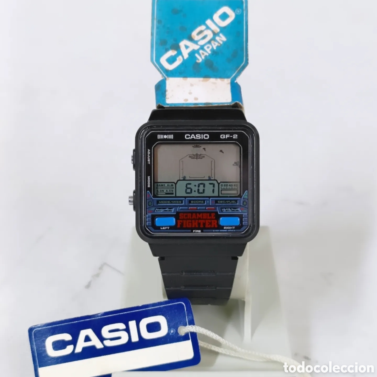 Vintage: Reloj Casio GF-2 Scramble Fighter Game Module 685 - Foto 1
