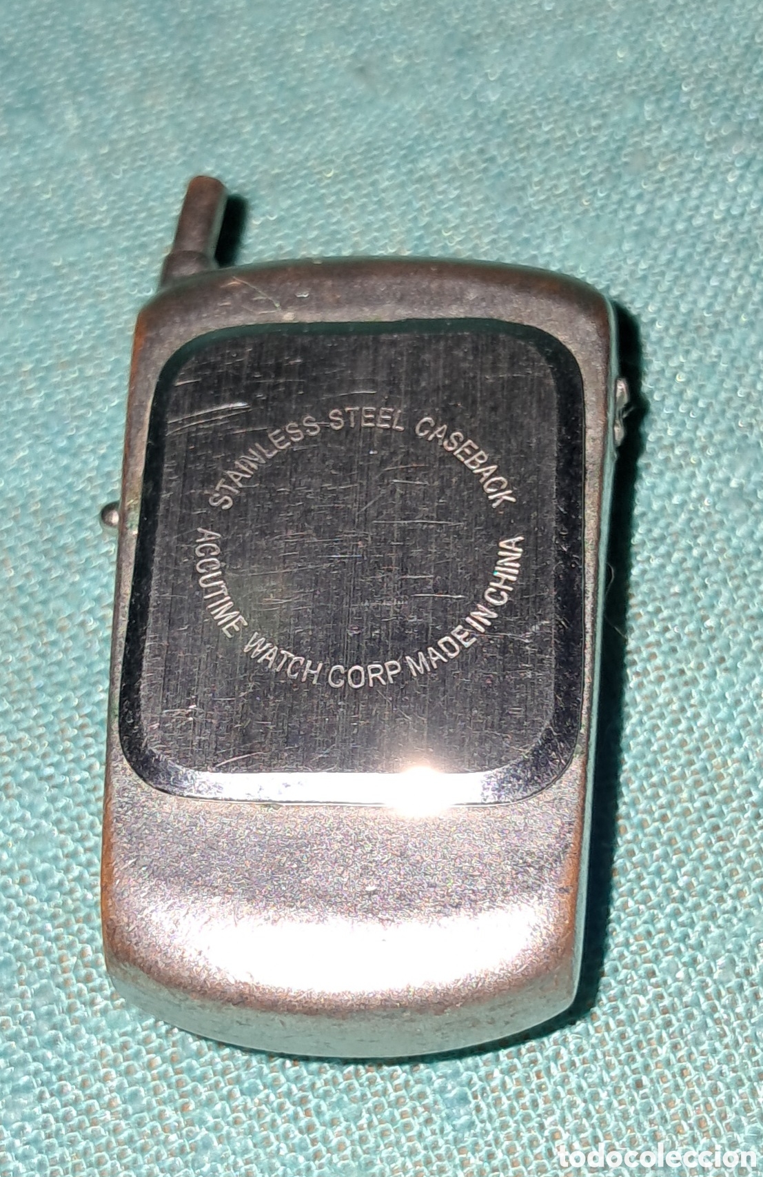Vintage: RELOJ CON FORMA DE M&Oacute;VIL VINTAGE - Foto 2