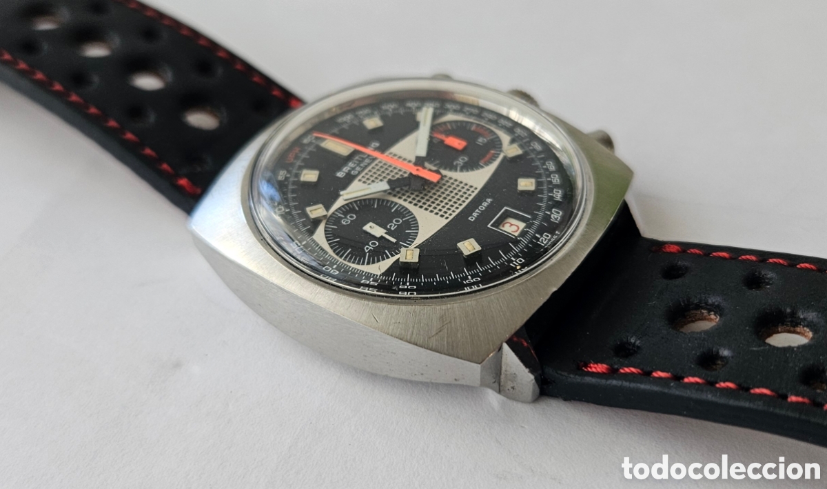 Vintage: Reloj breitling datora cronografo - Foto 4