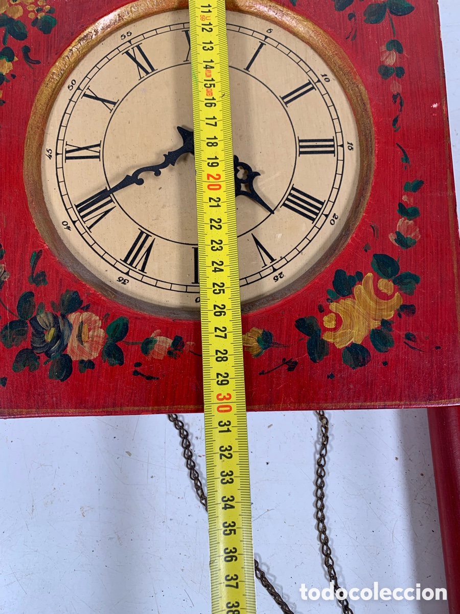 Vintage: 01_Antiguo reloj de pared - Foto 3