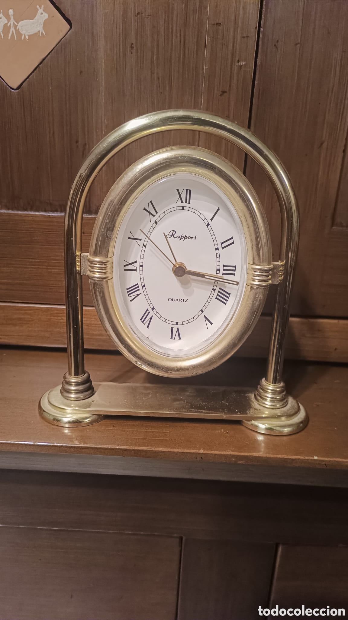 Vintage: reloj de sobremesa ingles rapport - Foto 3