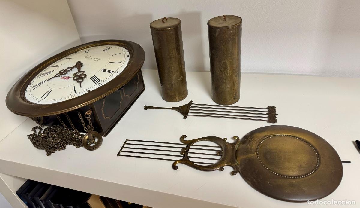 Vintage: Reloj pared antiguo Vouvray - Foto 2