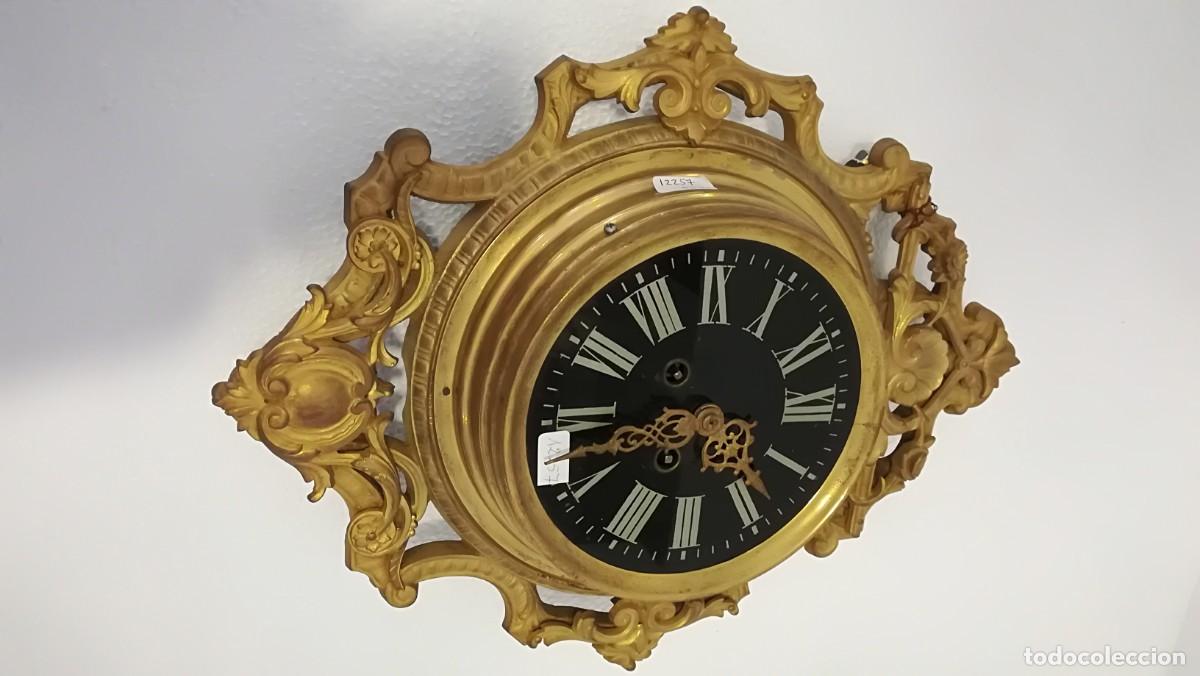 Vintage: Reloj de pared bronce dorado - Foto 3