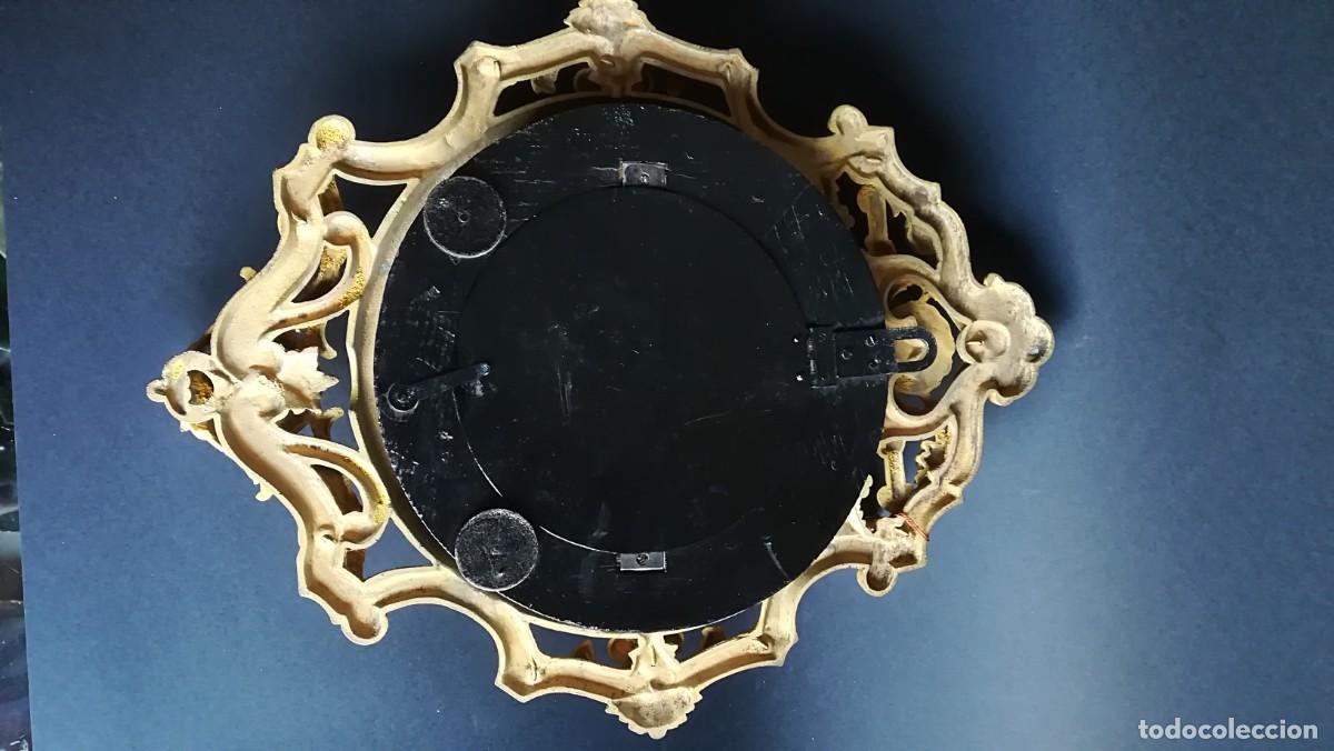 Vintage: Reloj de pared bronce dorado - Foto 4