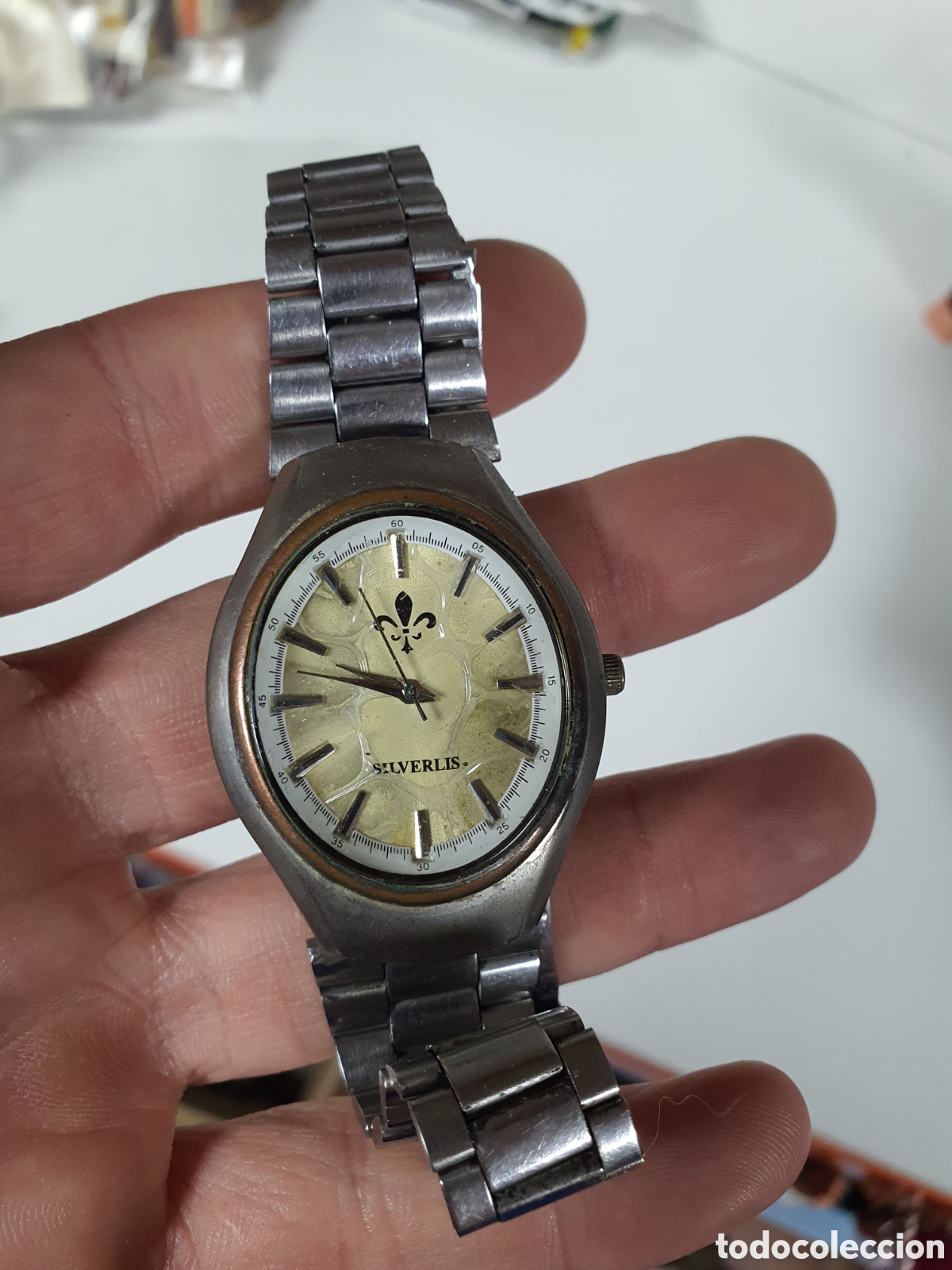 Vintage: Reloj vintage silverlis - Foto 1