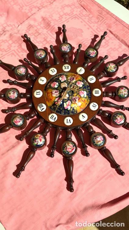 Vintage: Reloj de pared con Esferas Esmaltadas - Foto 1