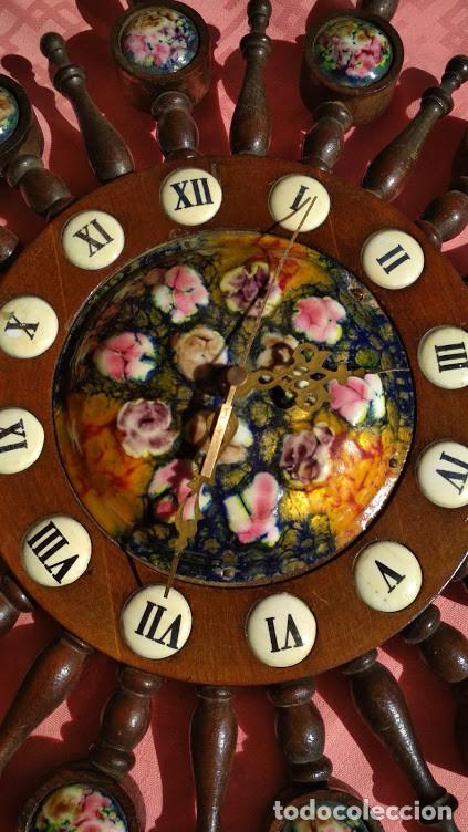 Vintage: Reloj de pared con Esferas Esmaltadas - Foto 2