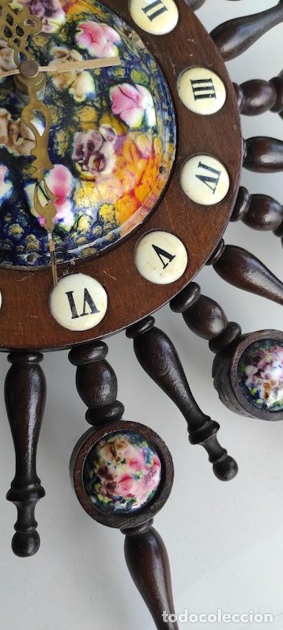 Vintage: Reloj de pared con Esferas Esmaltadas - Foto 7