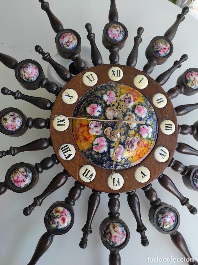 Vintage: Reloj de pared con Esferas Esmaltadas - Foto 8