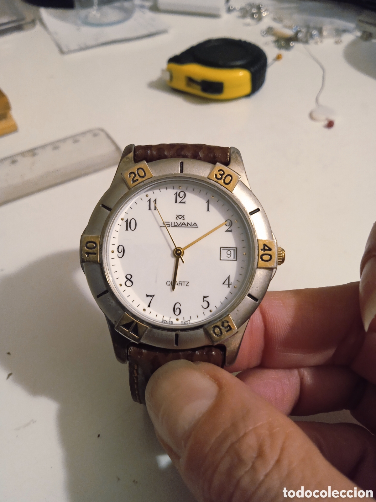 Vintage: Reloj suizo de pulsera marca Silvana - Foto 7