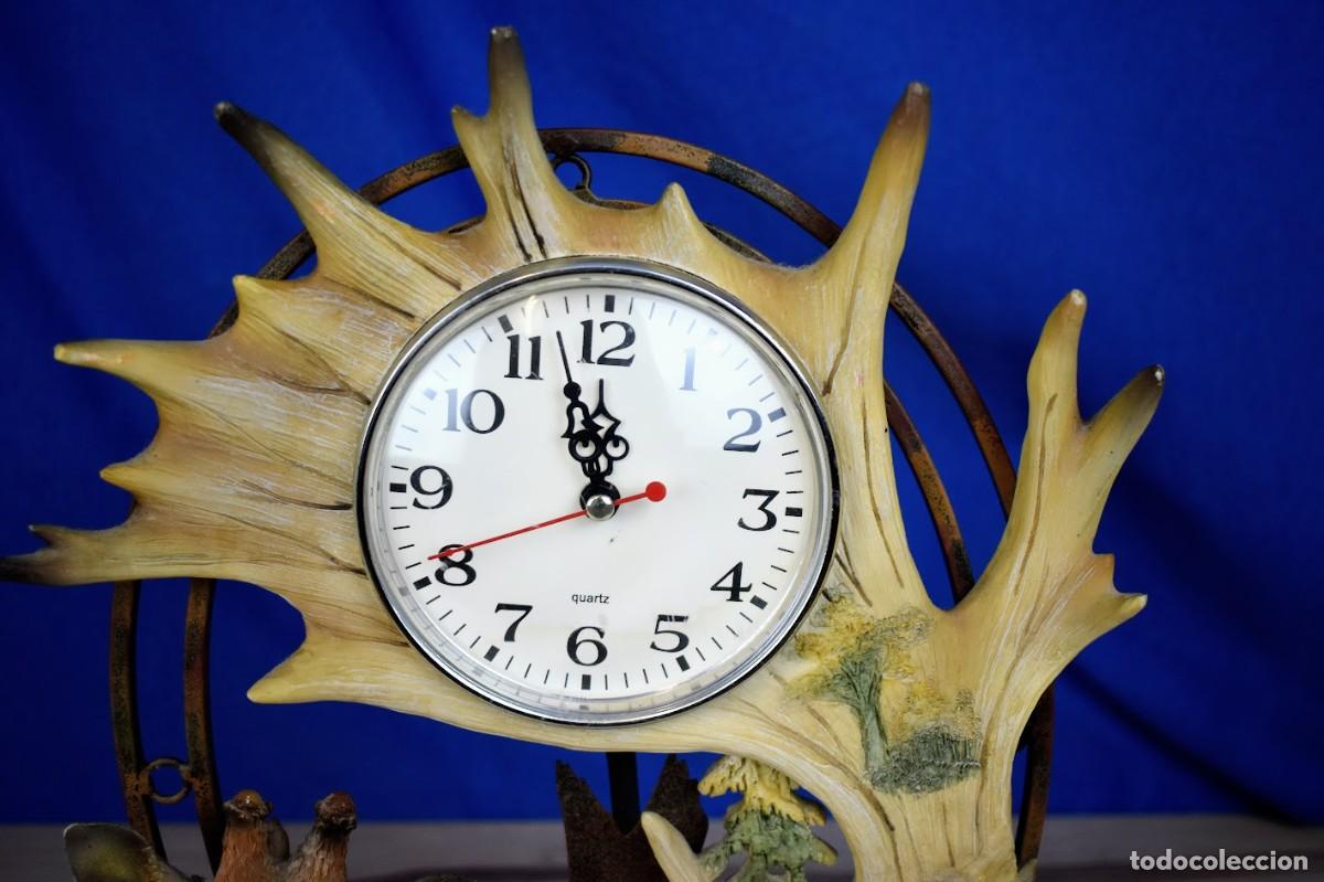 Vintage: Reloj de sobremesa con jirafas - Foto 4