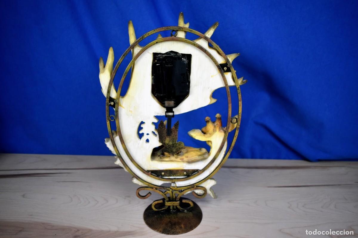 Vintage: Reloj de sobremesa con jirafas - Foto 8