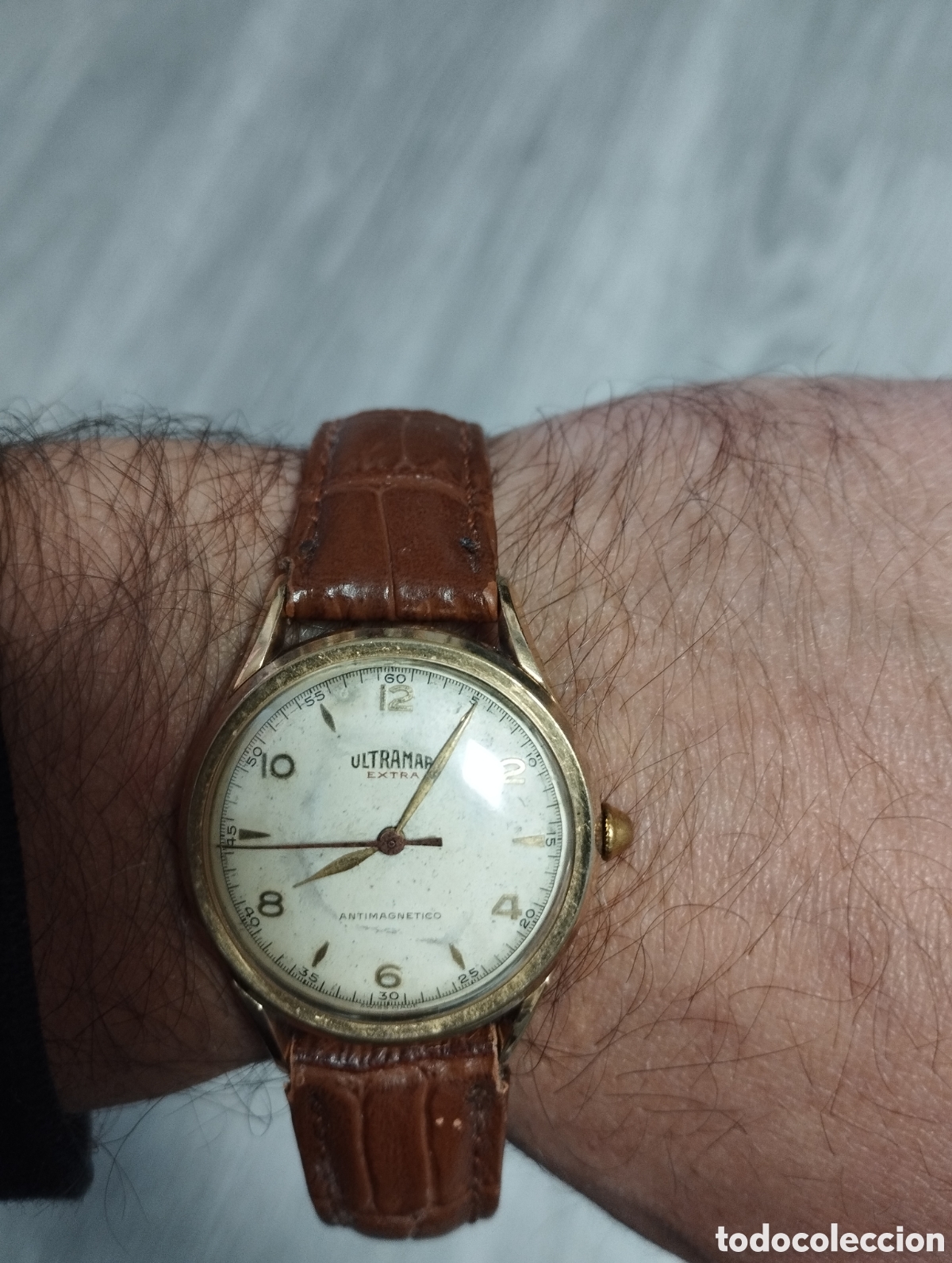 Vintage: Reloj antiguo Ultramar - Foto 4