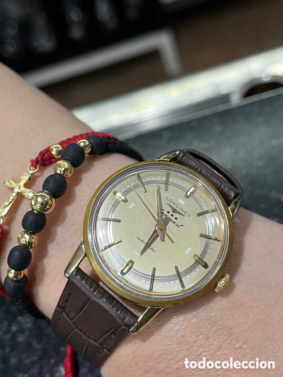 Vintage: Reloj autom&aacute;tico Longines Conquest - Foto 6