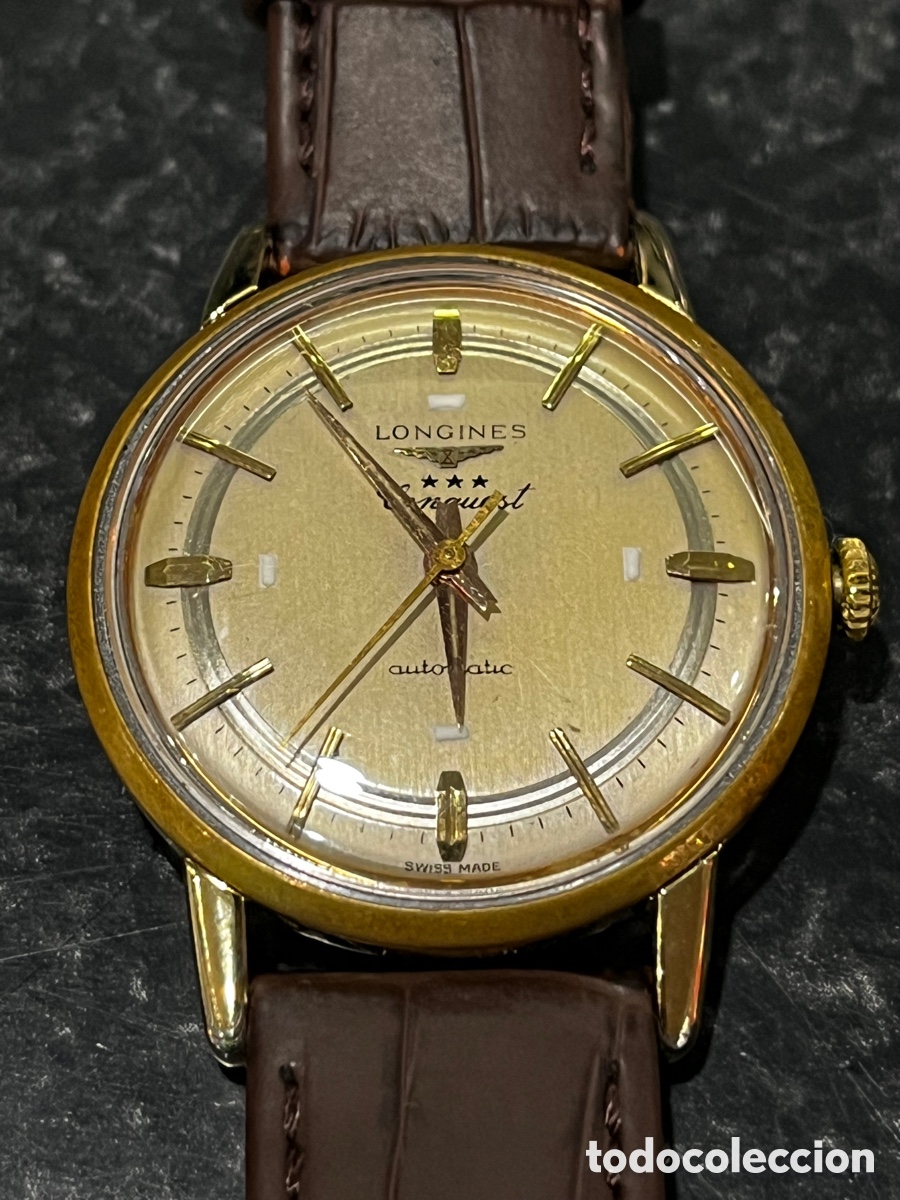 Vintage: Reloj autom&aacute;tico Longines Conquest - Foto 1