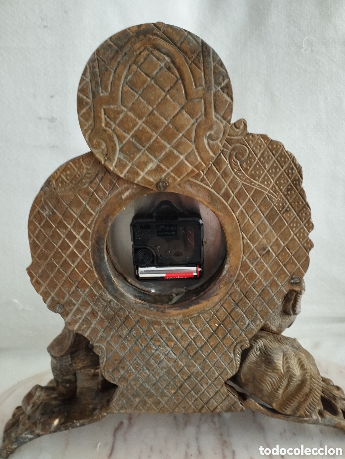 Vintage: Gran Reloj de Bronce. - Foto 11