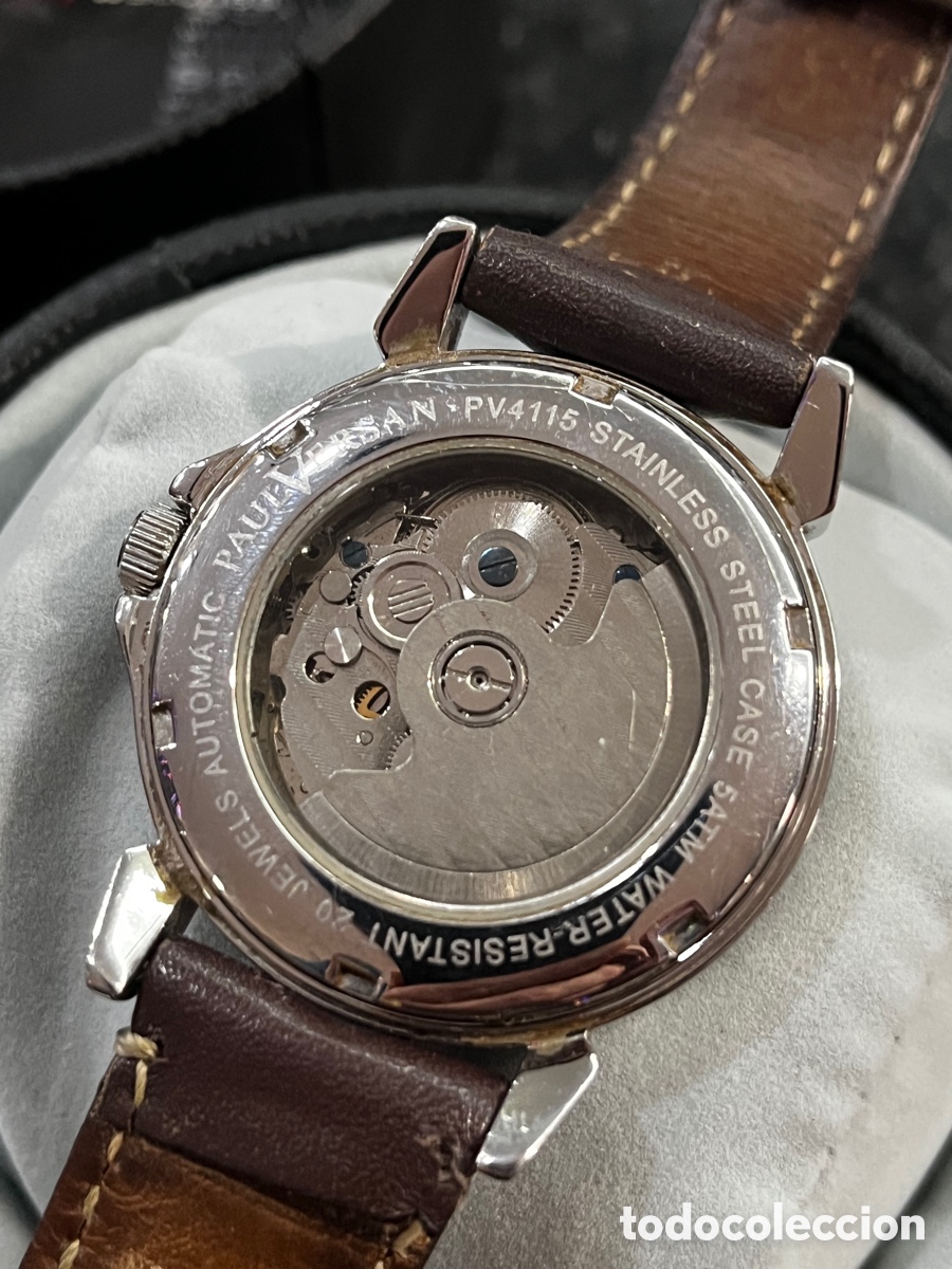 Vintage: Reloj autom&aacute;tico Paul Versan. - Foto 2