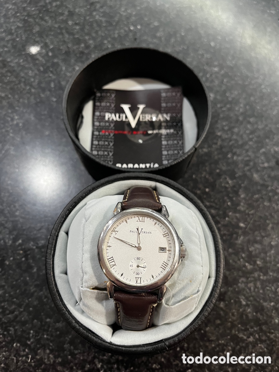 Vintage: Reloj autom&aacute;tico Paul Versan. - Foto 5