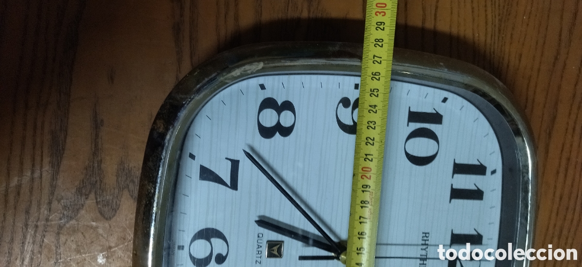 Vintage: Reloj pared vintage Rhythm - Foto 12
