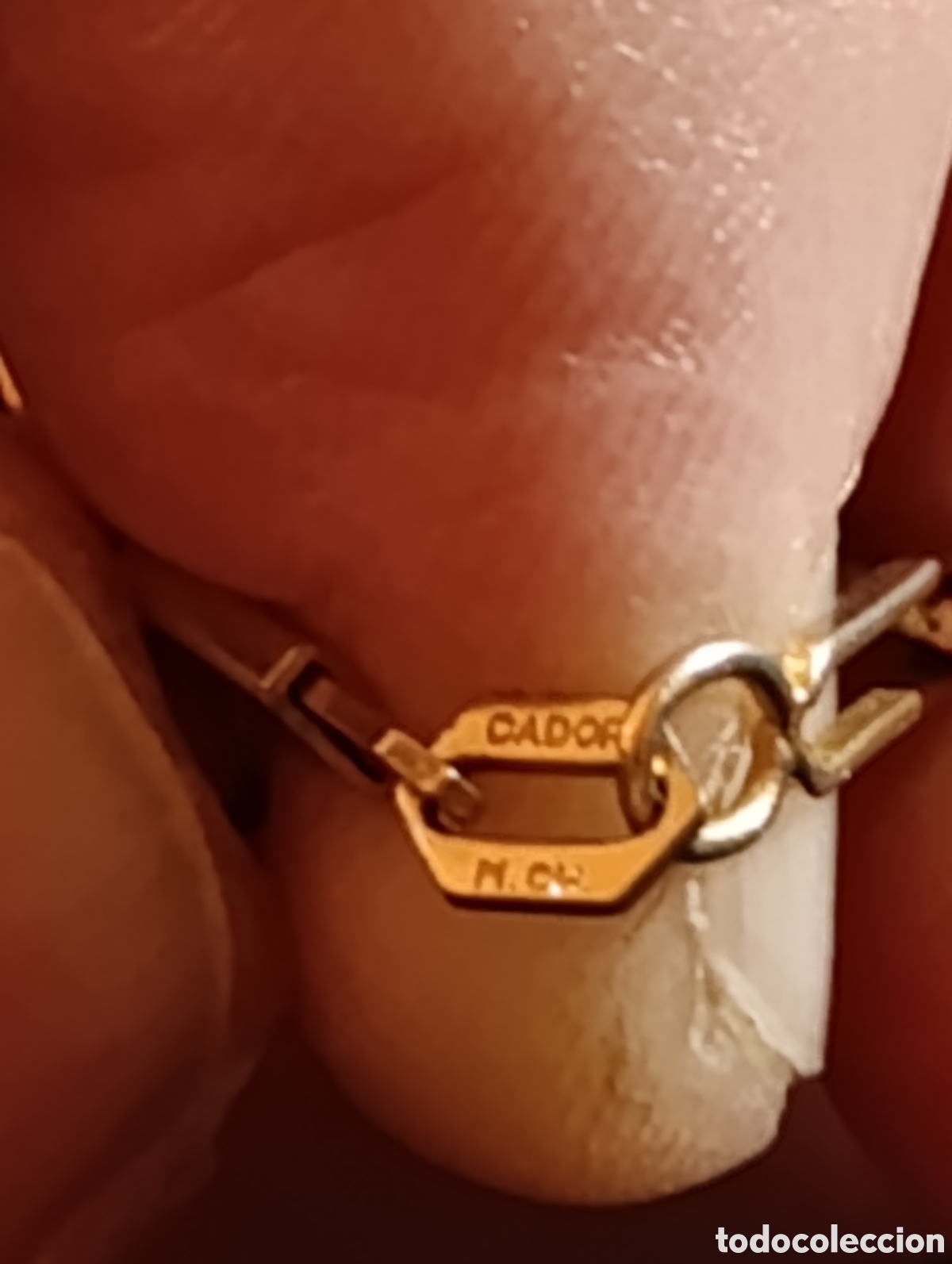 Vintage: Reloj con cadena chapada en oro - Foto 5