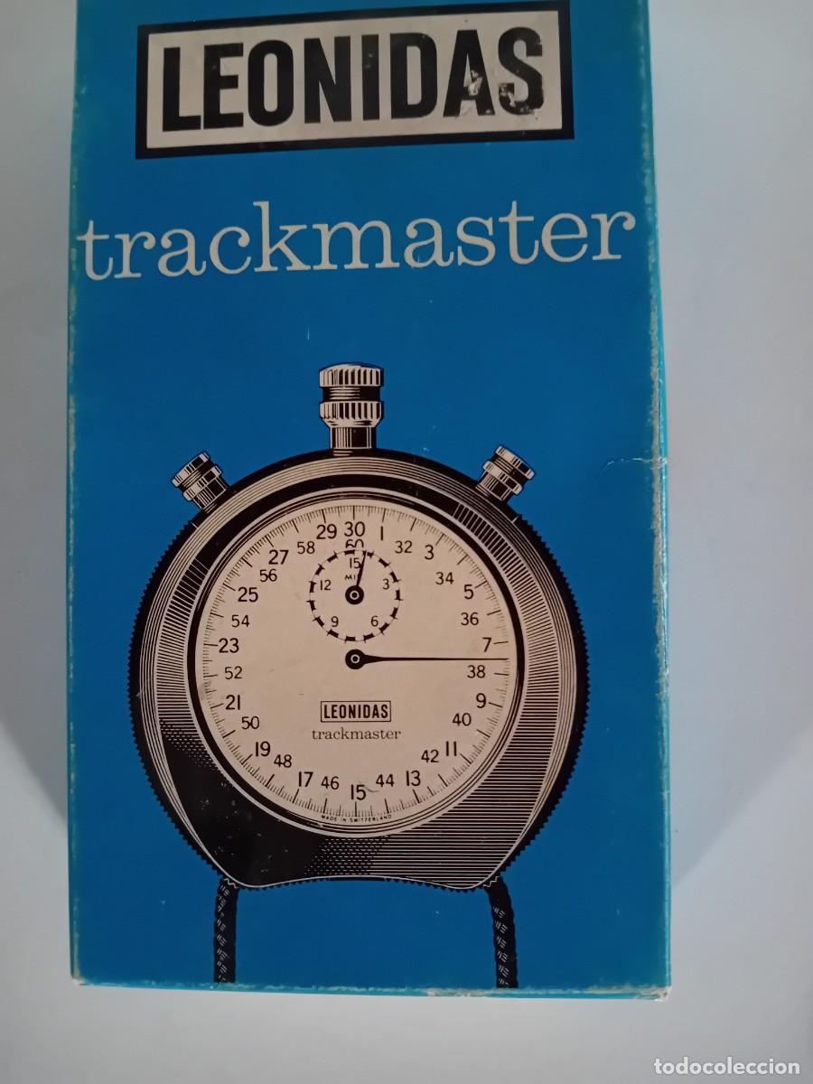 Vintage: Cron&oacute;metro Leonidas Trackmaster Model 8047 AZUL . FUNCIONA - Foto 3