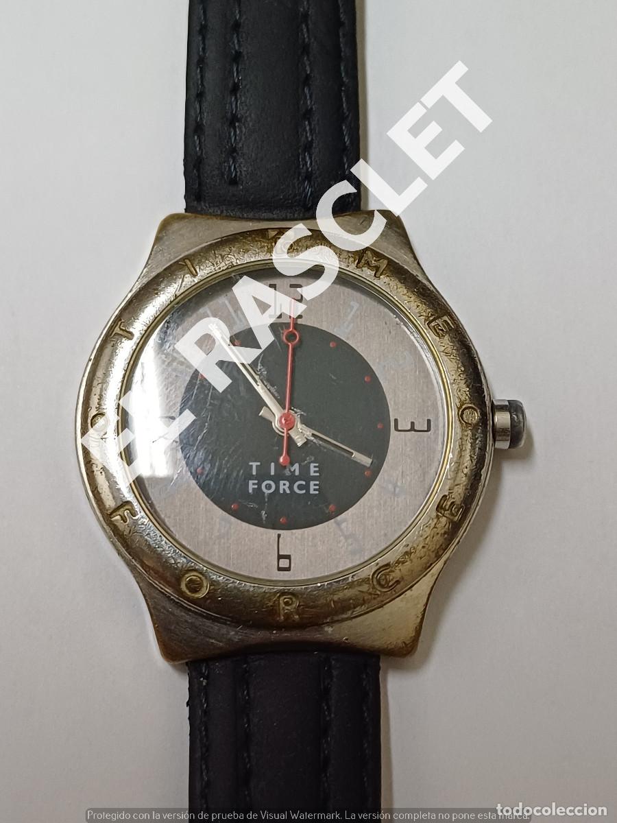 Vintage: RELOJ PULSERA MARCA TIME FORCE MADE ITALIAN REF.5932 - Foto 1