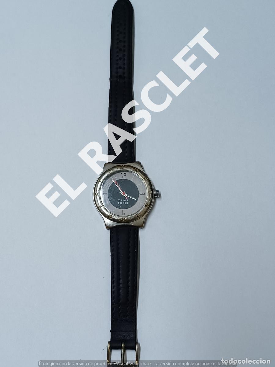 Vintage: RELOJ PULSERA MARCA TIME FORCE MADE ITALIAN REF.5932 - Foto 3