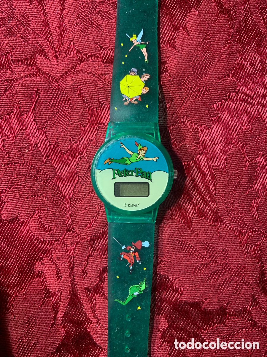 Vintage: Reloj Pulsera PETER PAN DISNEY - Foto 1