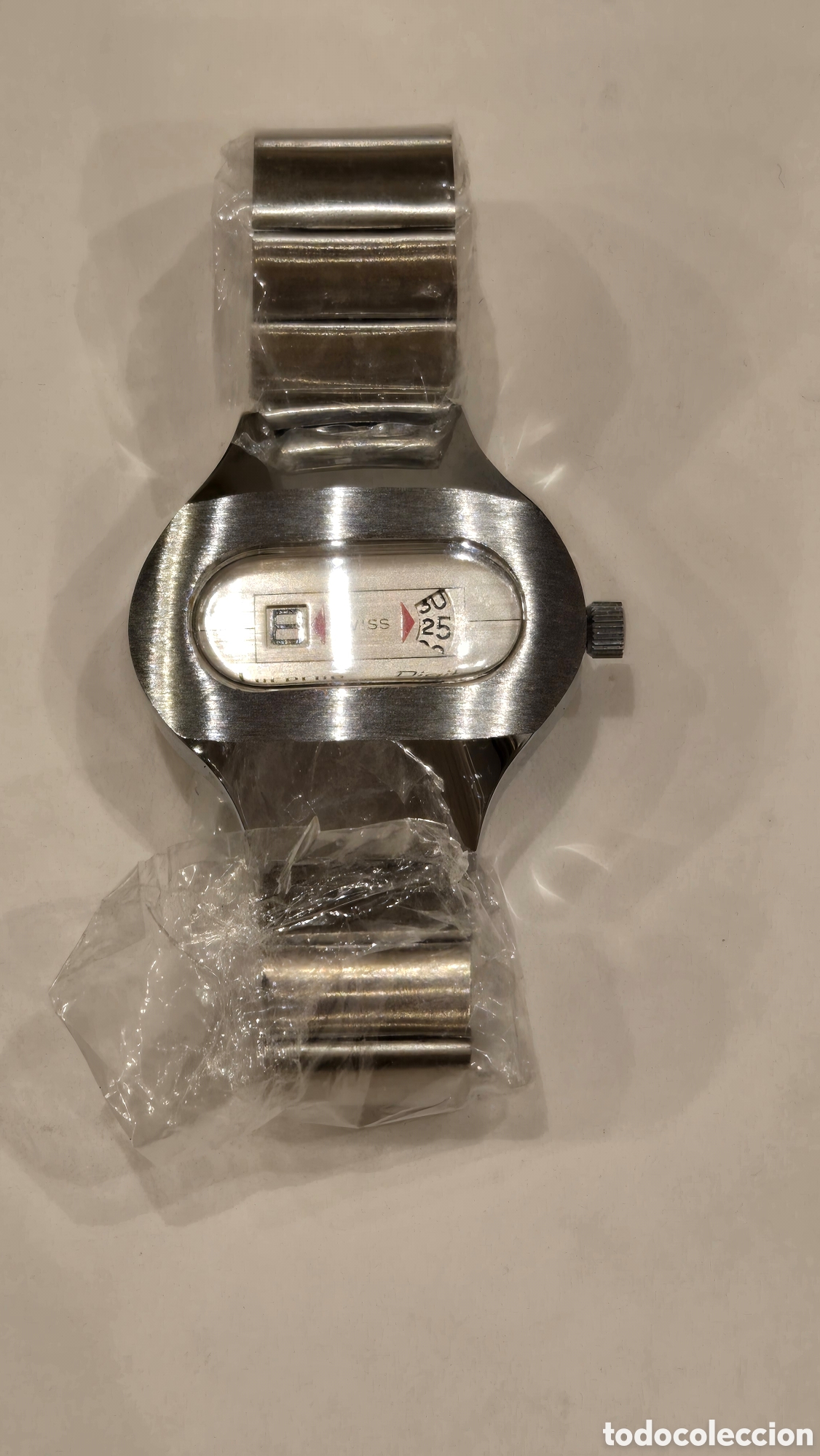 Vintage: RELOJ DE CUERDA DIGITAL LUCERNE - Foto 4
