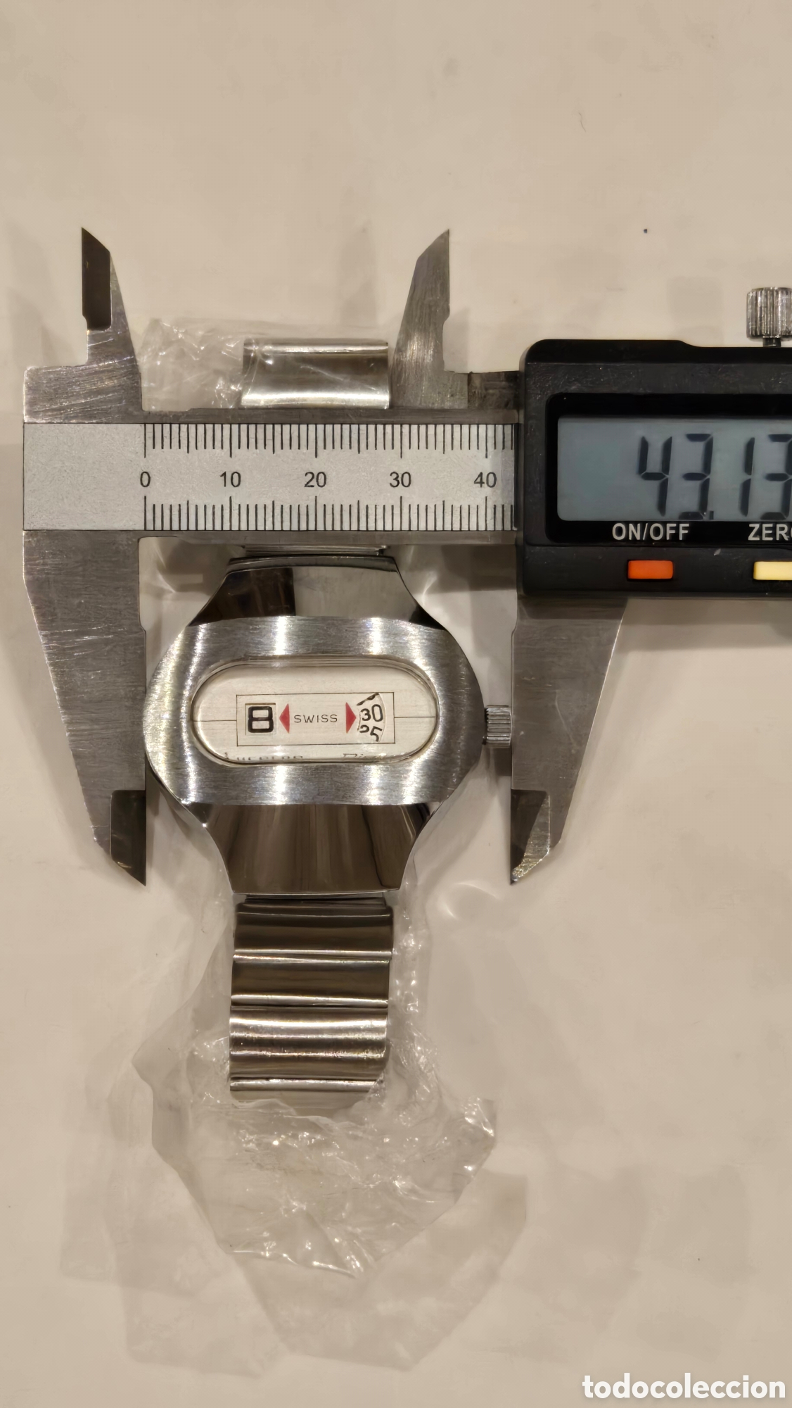 Vintage: RELOJ DE CUERDA DIGITAL LUCERNE - Foto 9