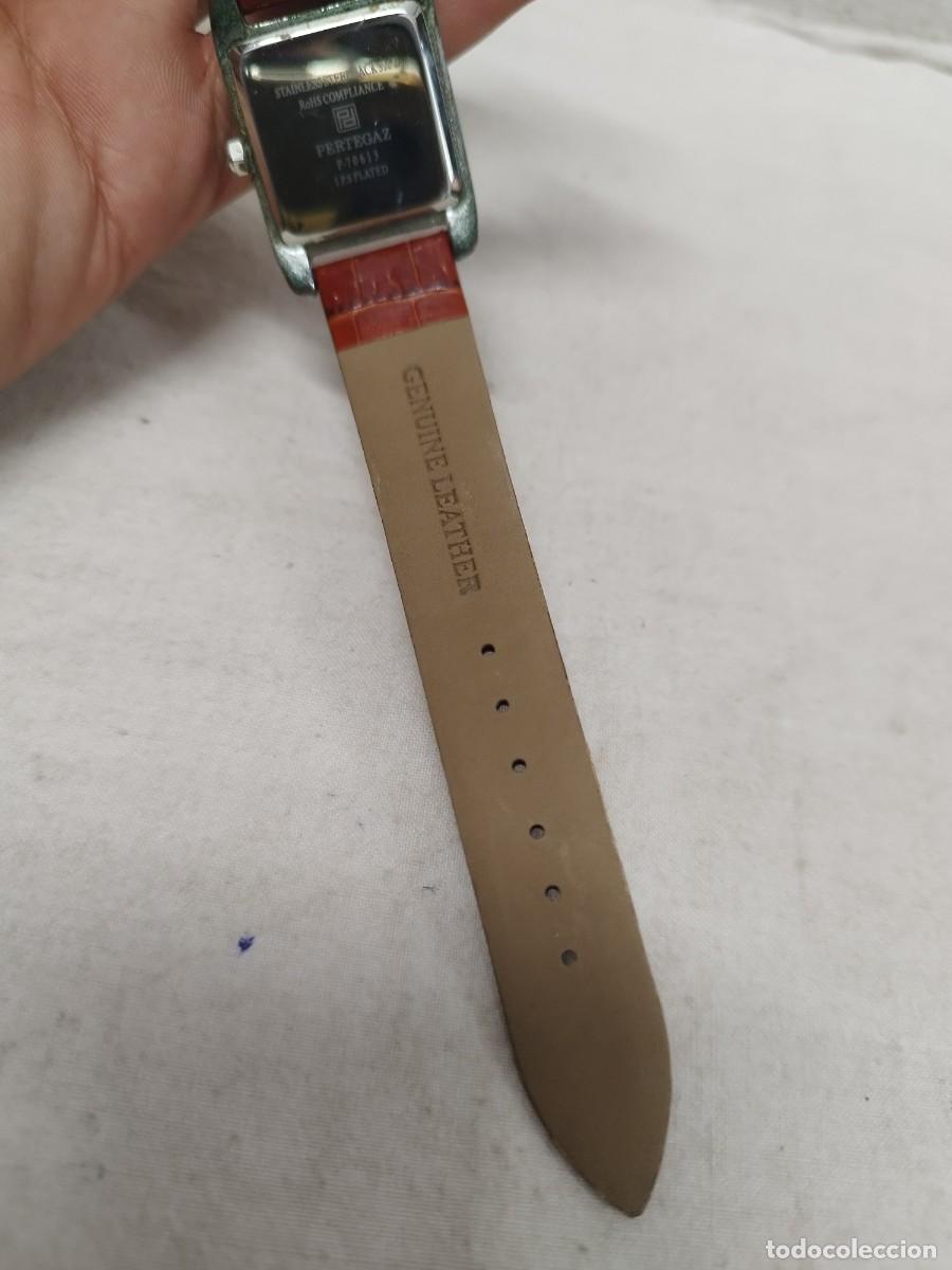 Vintage: Reloj de pulsera pertegaz , a identificar ,sin probar. - Foto 6