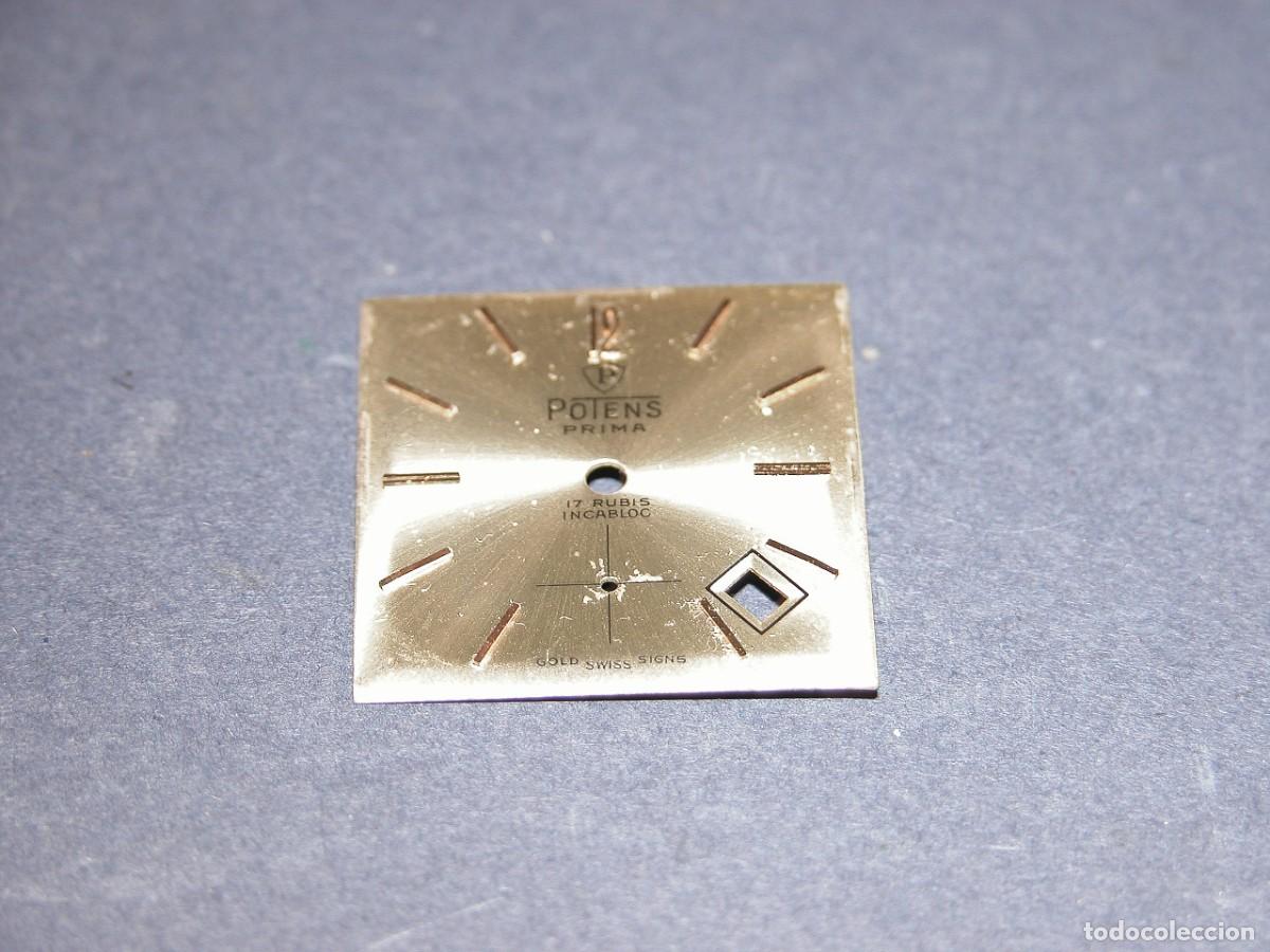 Vintage: ESFERA DE RELOJ MARCA POTENS. - Foto 1