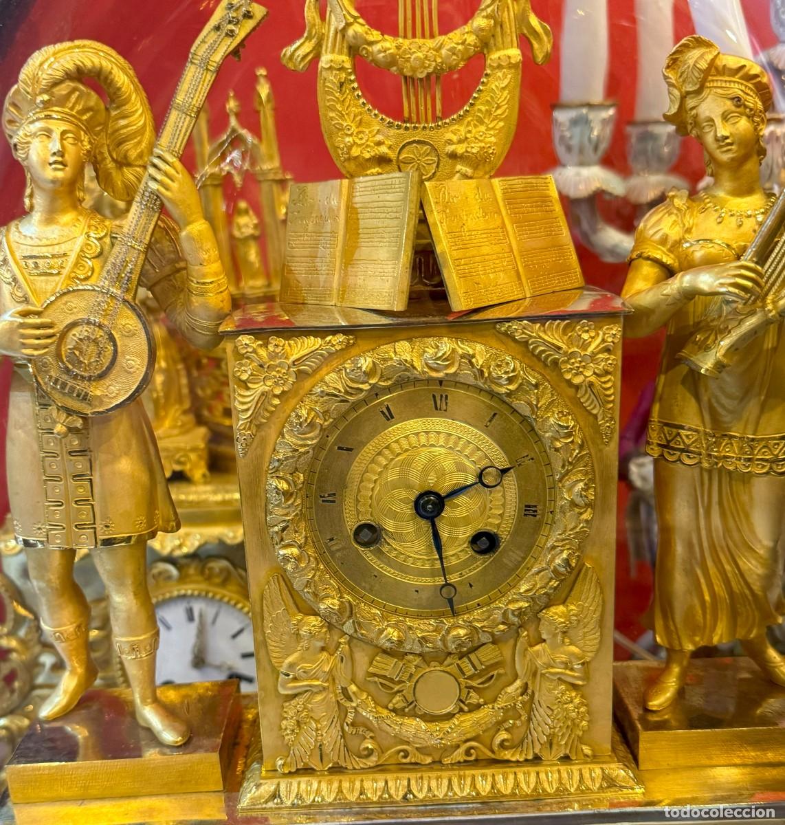 Vintage: RELOJ DE URNA IMPERIO - Foto 4