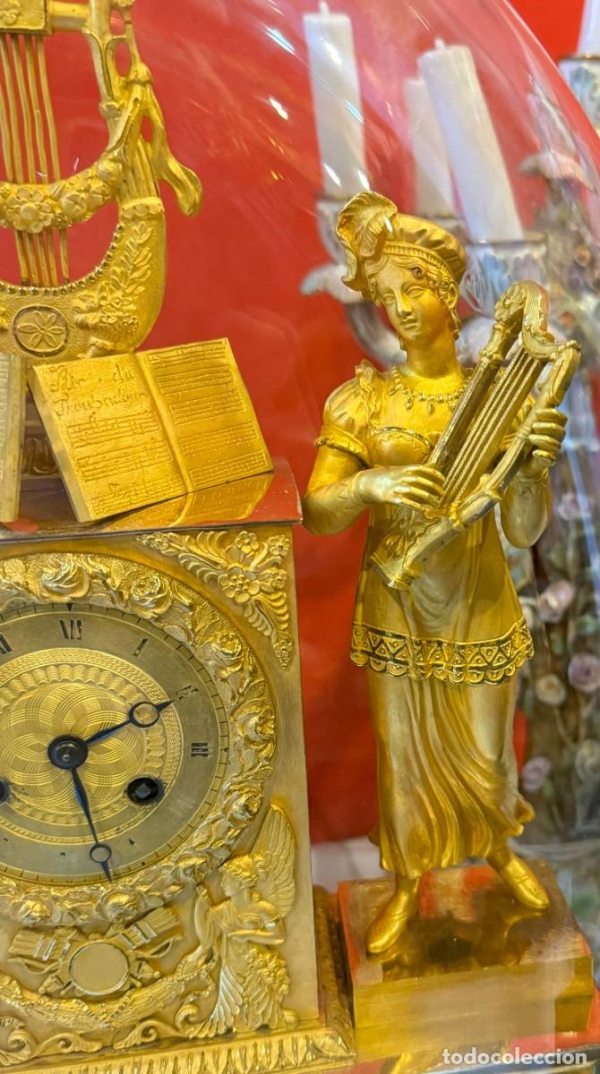 Vintage: RELOJ DE URNA IMPERIO - Foto 8