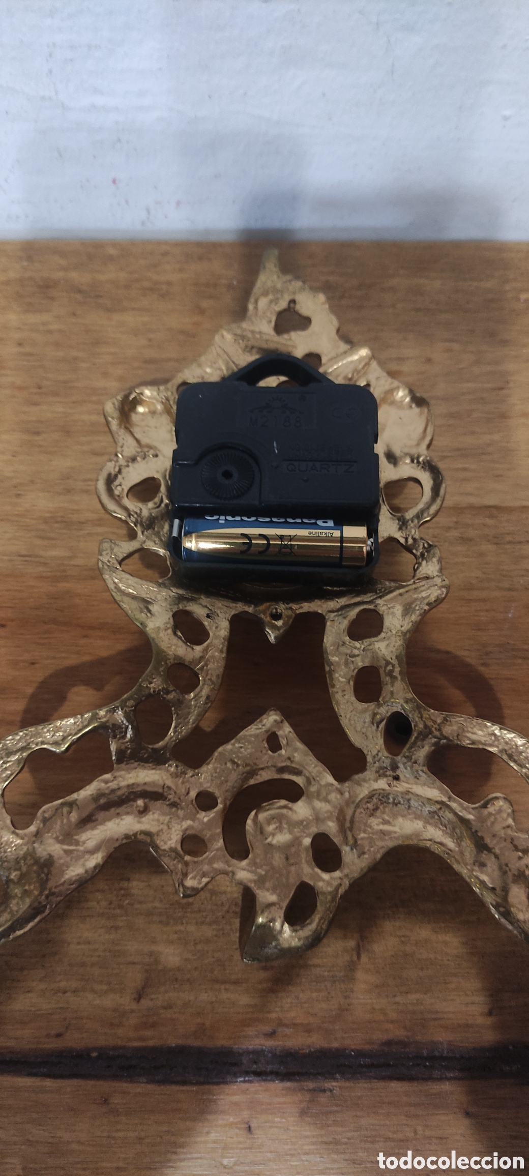 Vintage: Reloj de pared de bronce - Foto 4