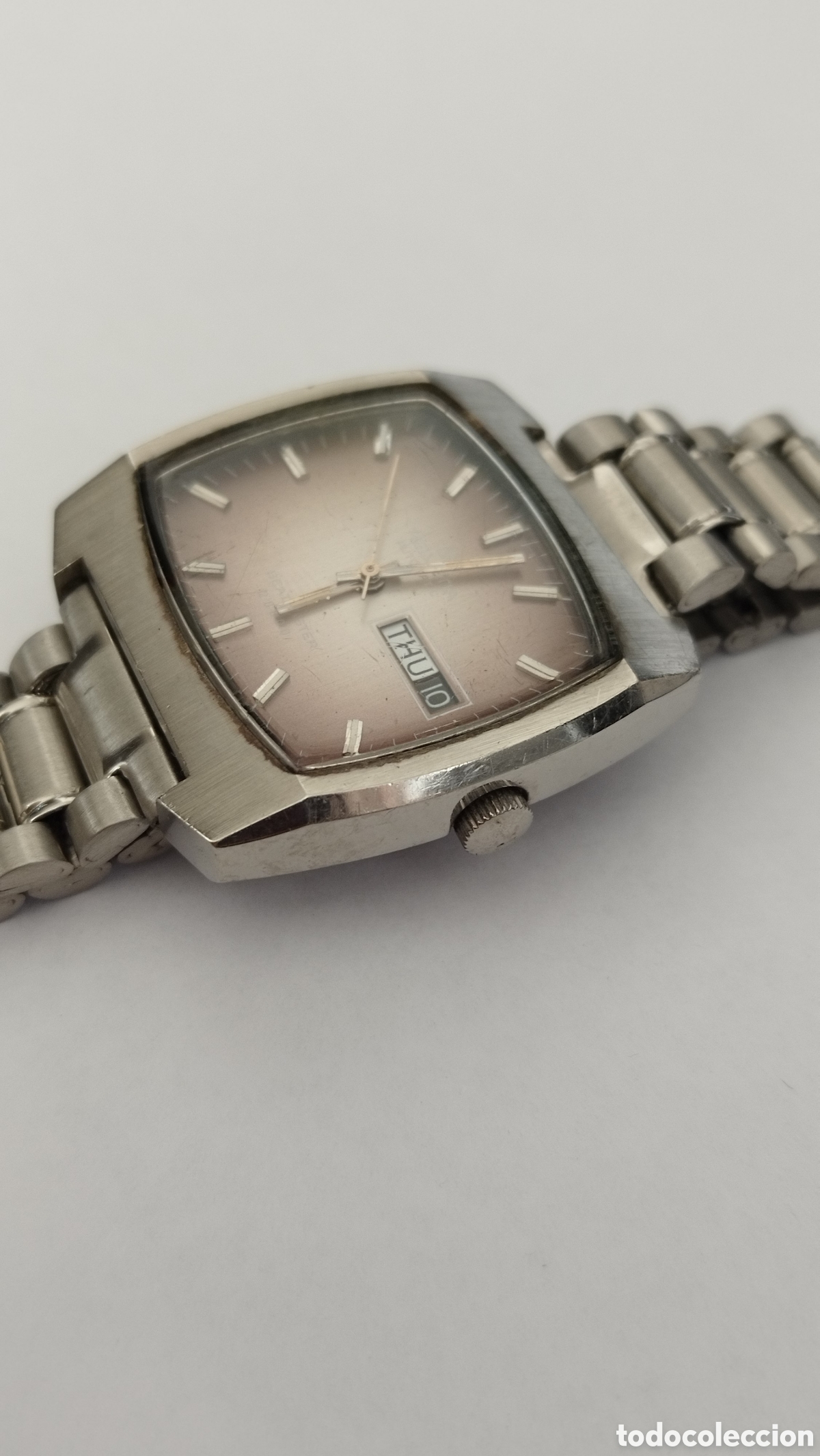 Vintage: Reloj Helvetia Beat Master autom&aacute;tico . - Foto 2
