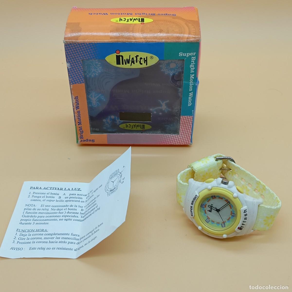 Vintage: RELOJ A&Ntilde;OS 90 MARCA INFLASH - Foto 6