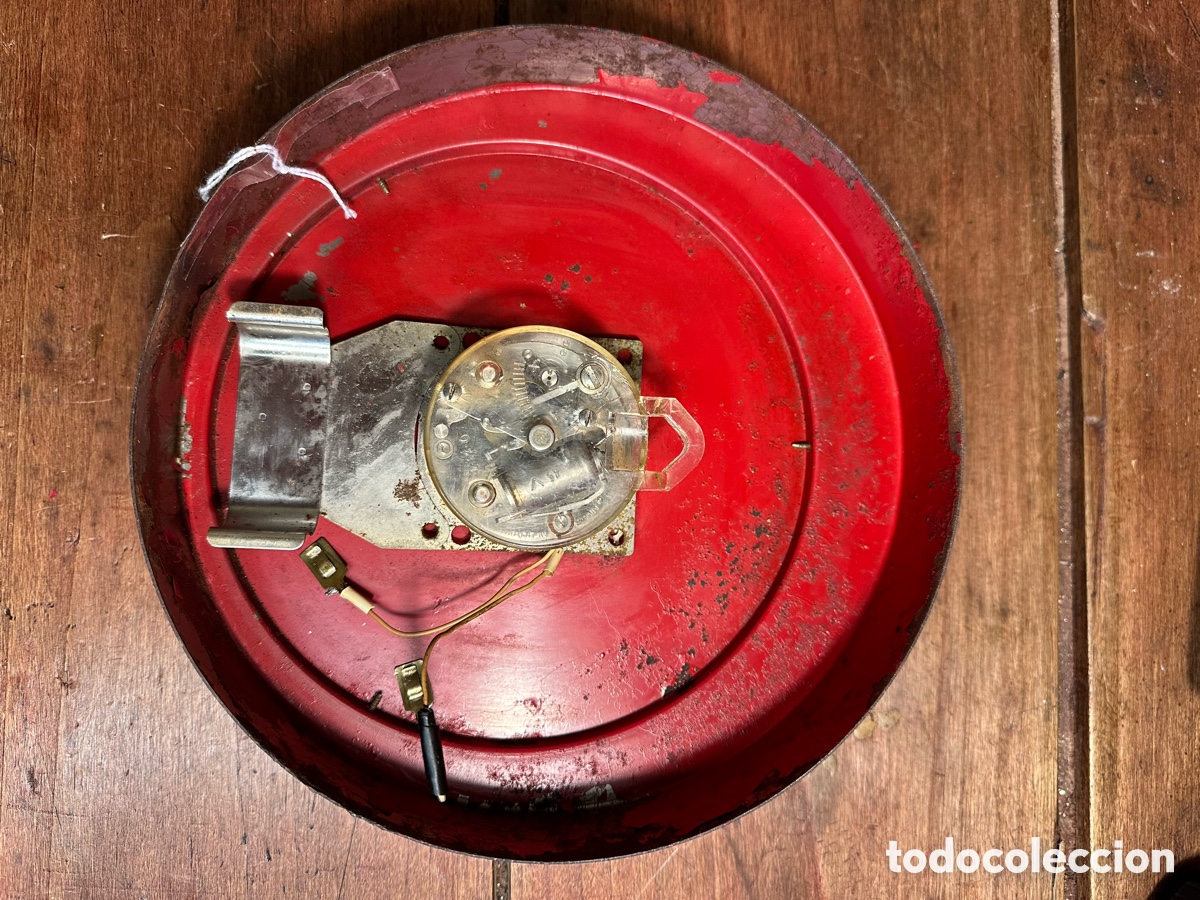 Vintage: Reloj de pared Philips vintage funcionando original - Foto 6