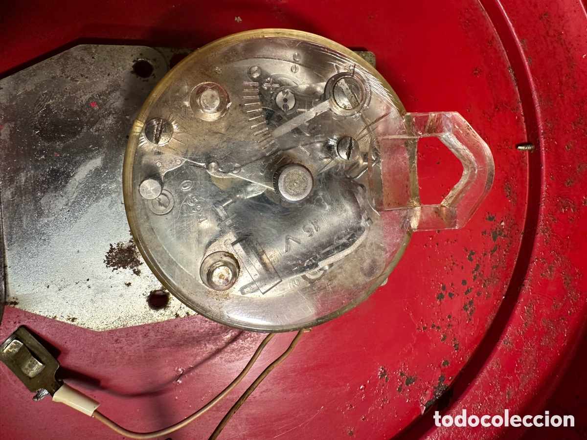 Vintage: Reloj de pared Philips vintage funcionando original - Foto 7
