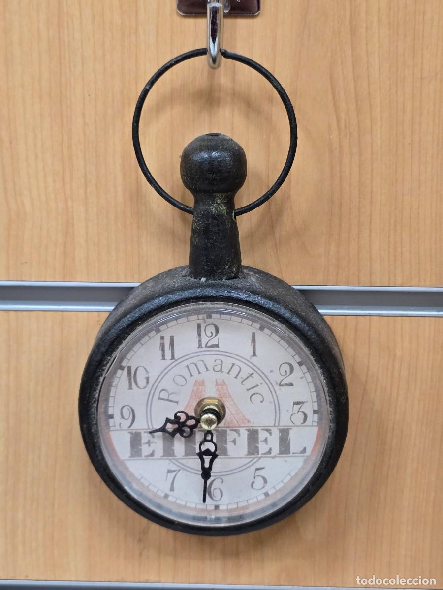 Vintage: Reloj de pared a pilas &rdquo;Romantic Eiffel&rdquo; - Foto 1