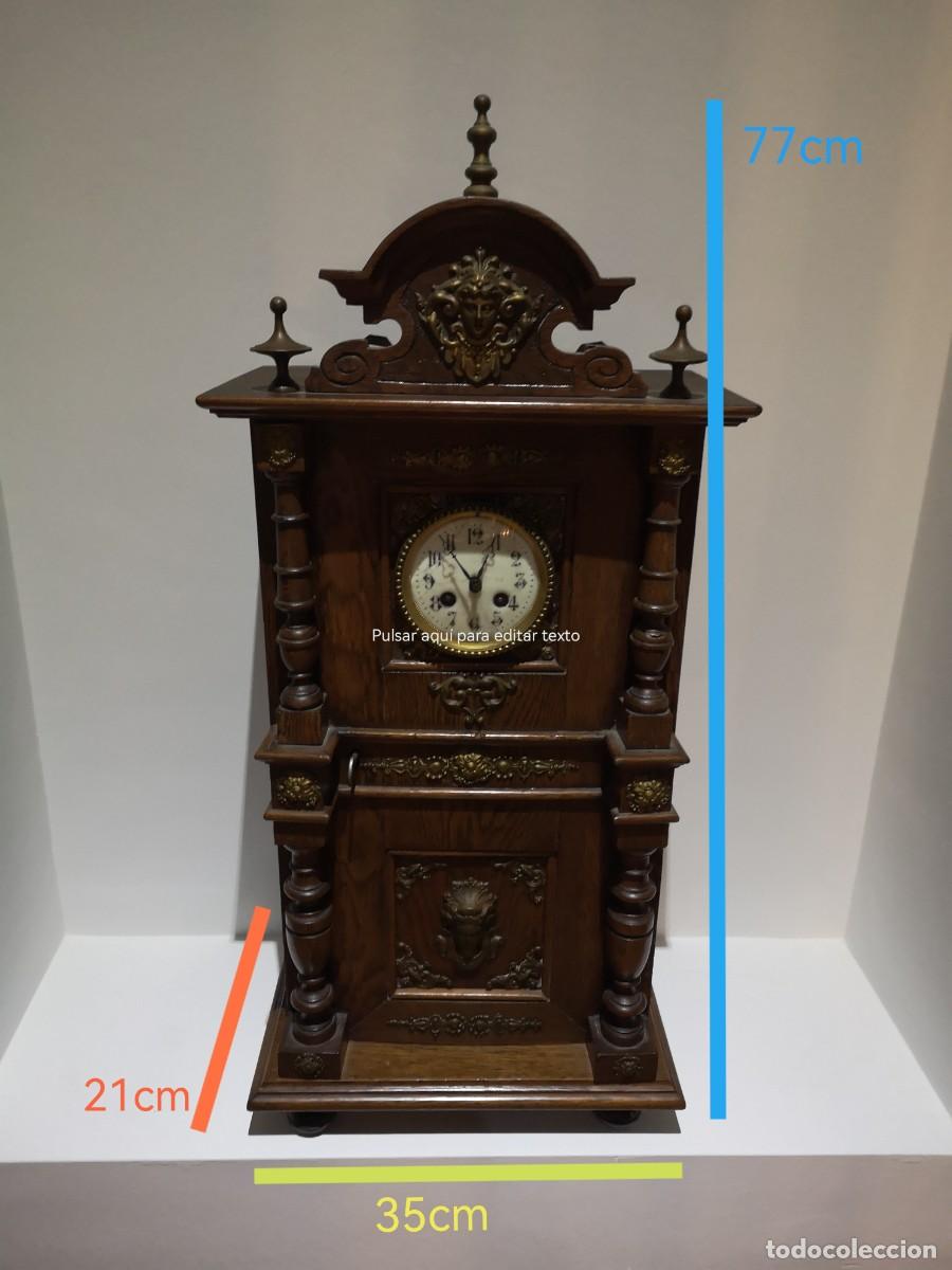 Vintage: Reloj de pared de cuerda - Foto 4